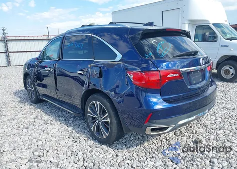2020 Acura Mdx Technology Package from USA, damaged, VIN 5J8YD4H55LL014169
